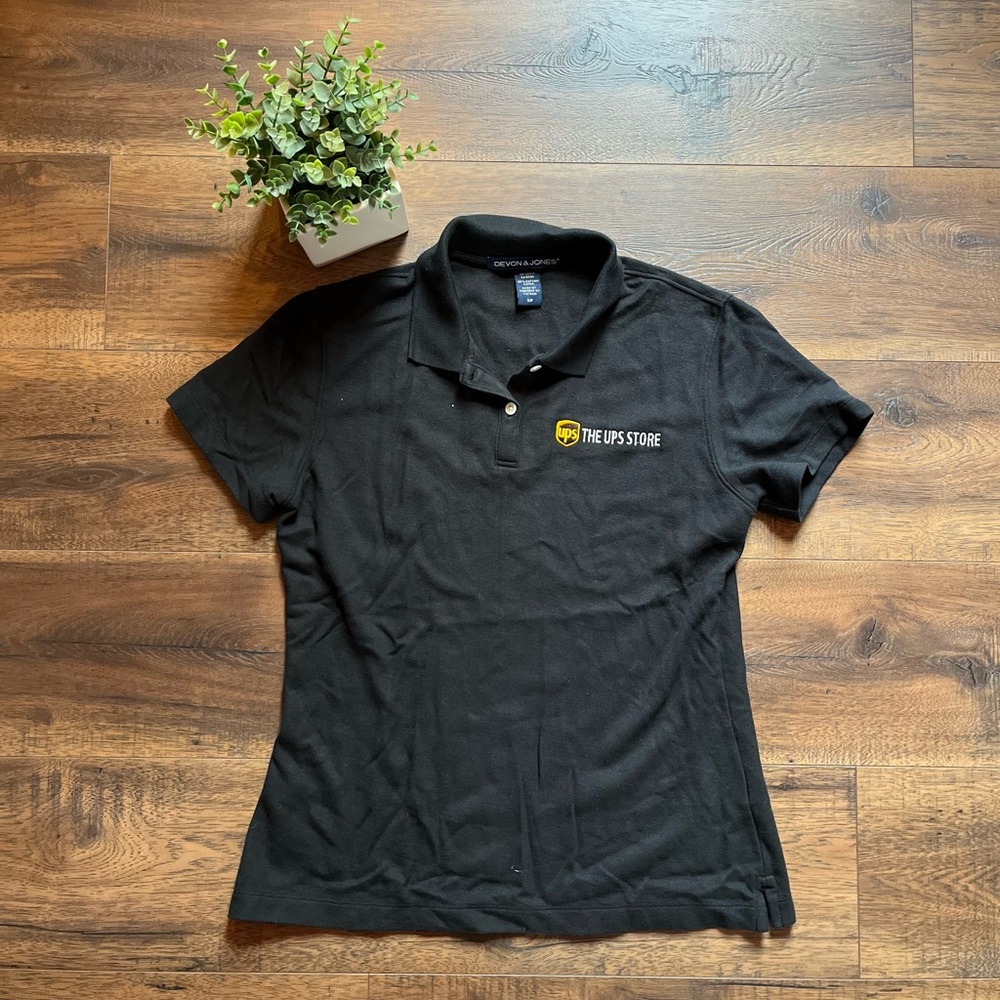 Women’s Devon & Jones UPS Store Polo Shirt - Size S